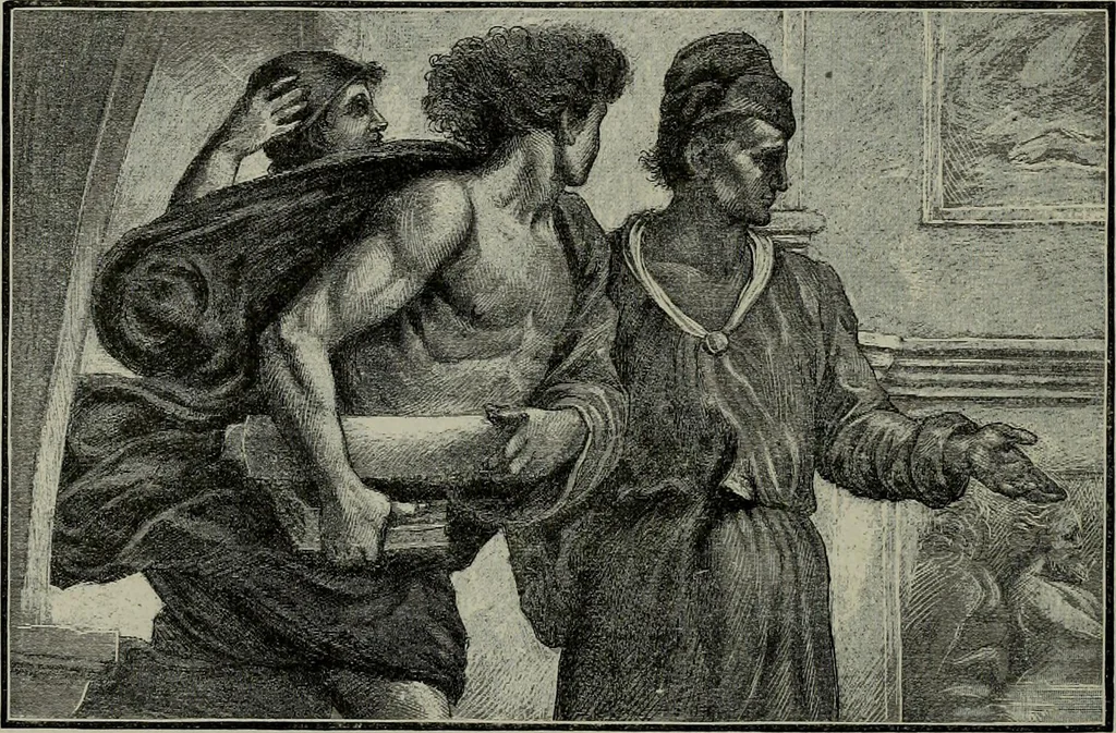 An illustration from Histoire de l'art pendant la Renaissance, 1889, leaf 834