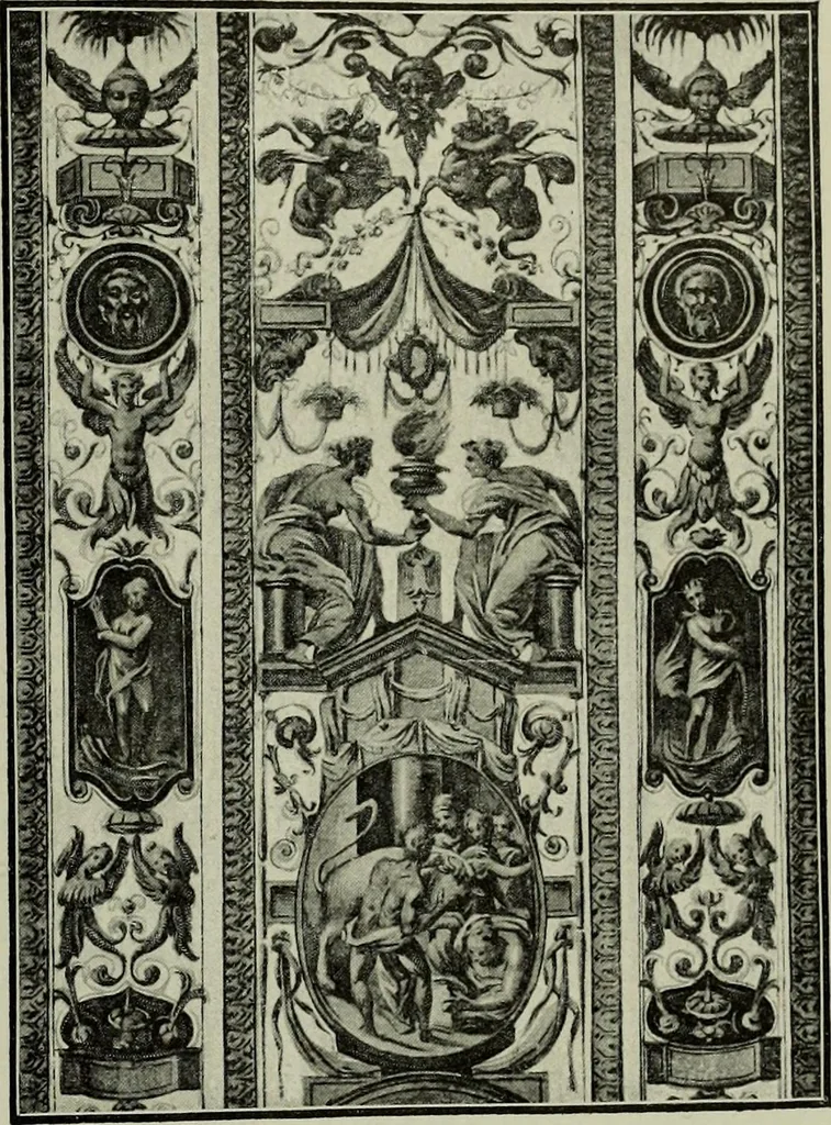 An illustration from Histoire de l'art pendant la Renaissance, 1889, leaf 843