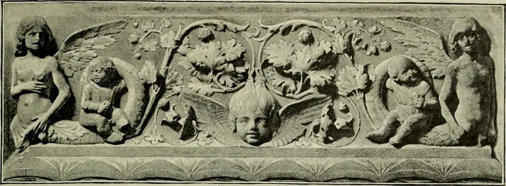 An illustration from Histoire de l'art pendant la Renaissance, 1889, leaf 853
