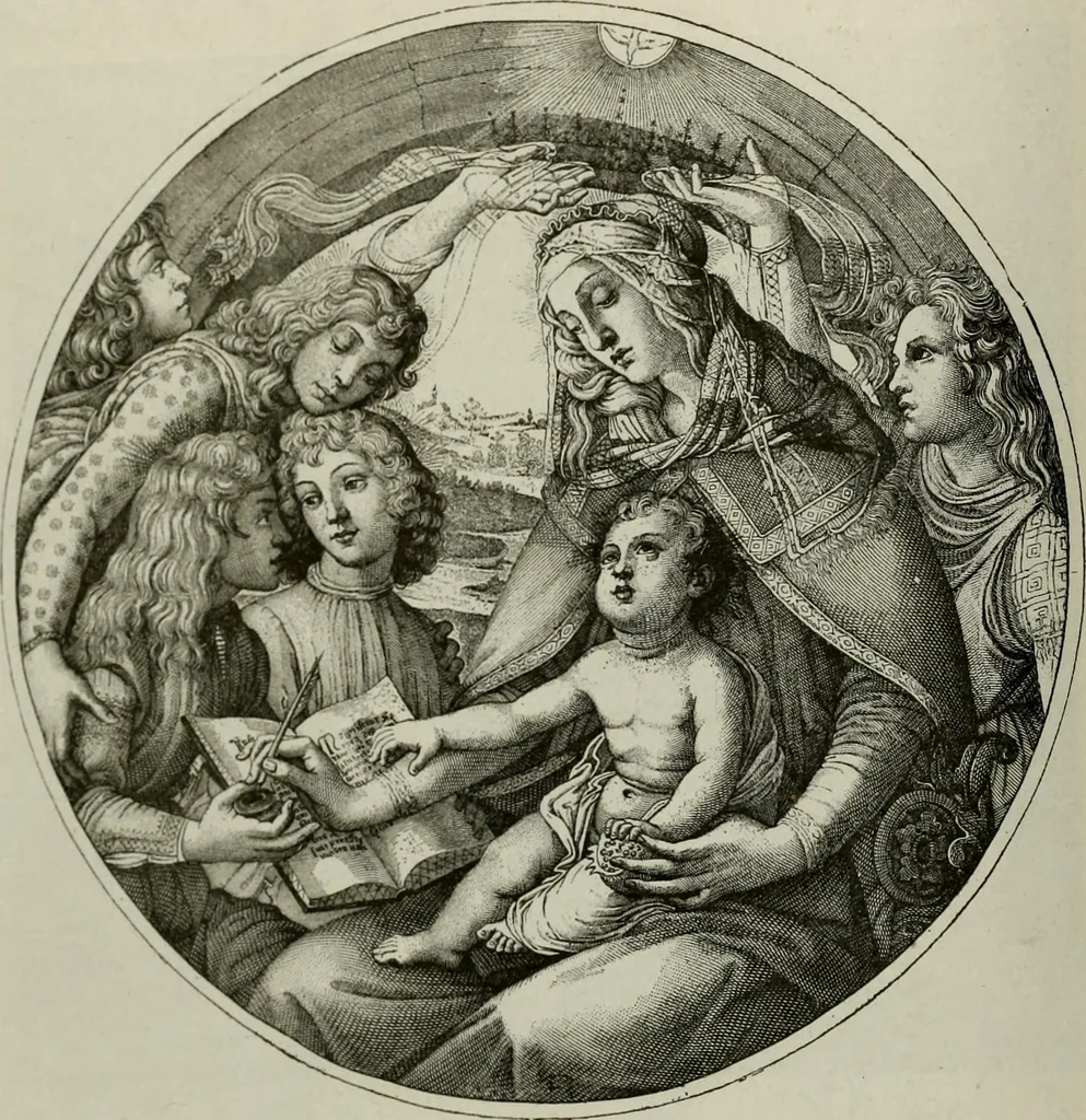 An illustration from Histoire de l'art pendant la Renaissance, 1889, leaf 90
