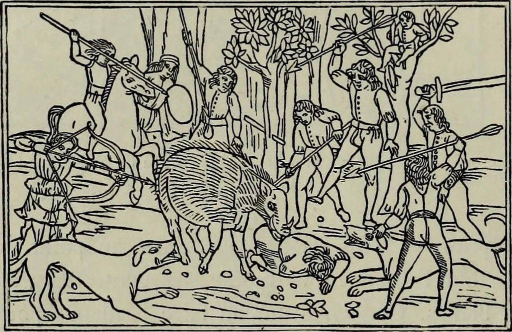 An illustration from Histoire de l'art pendant la Renaissance, 1889, leaf 914