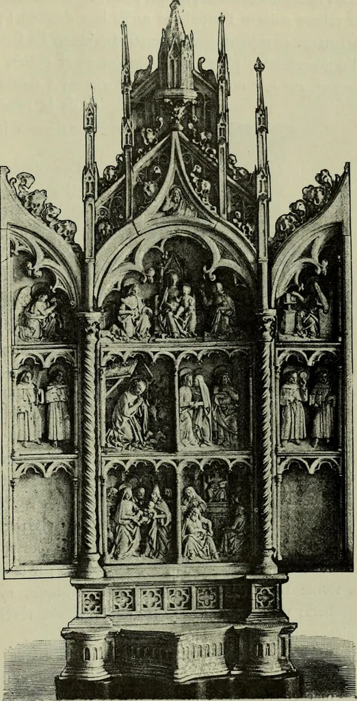 An illustration from Histoire de l'art pendant la Renaissance, 1889, leaf 917