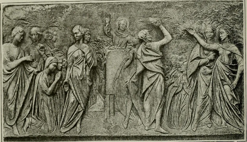 An illustration from Histoire de l'art pendant la Renaissance, 1889, leaf 98