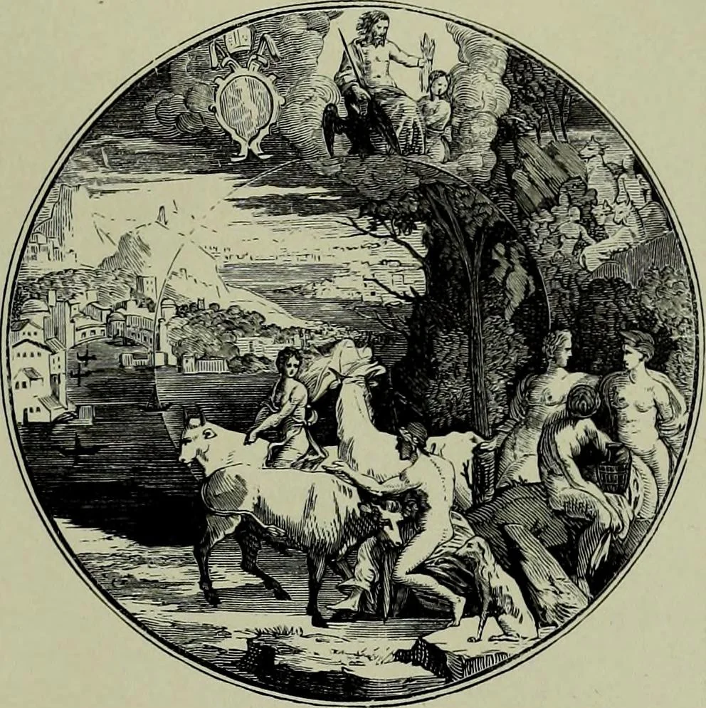 An illustration from Histoire de l'art pendant la Renaissance, 1889, leaf 117