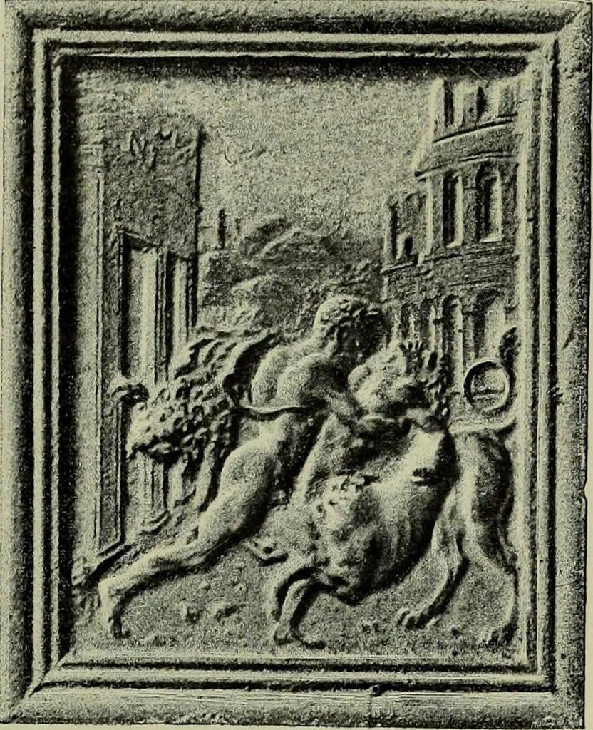 An illustration from Histoire de l'art pendant la Renaissance, 1889, leaf 127