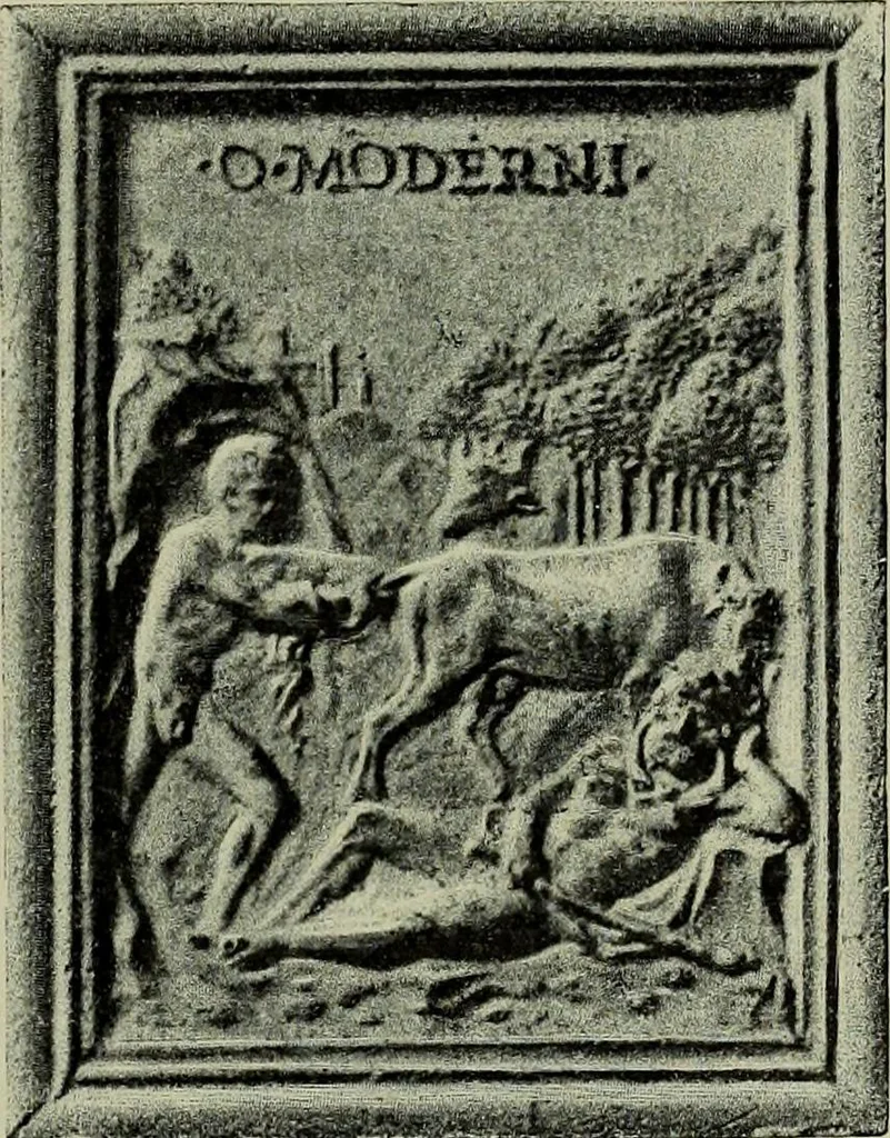 An illustration from Histoire de l'art pendant la Renaissance, 1889, leaf 127