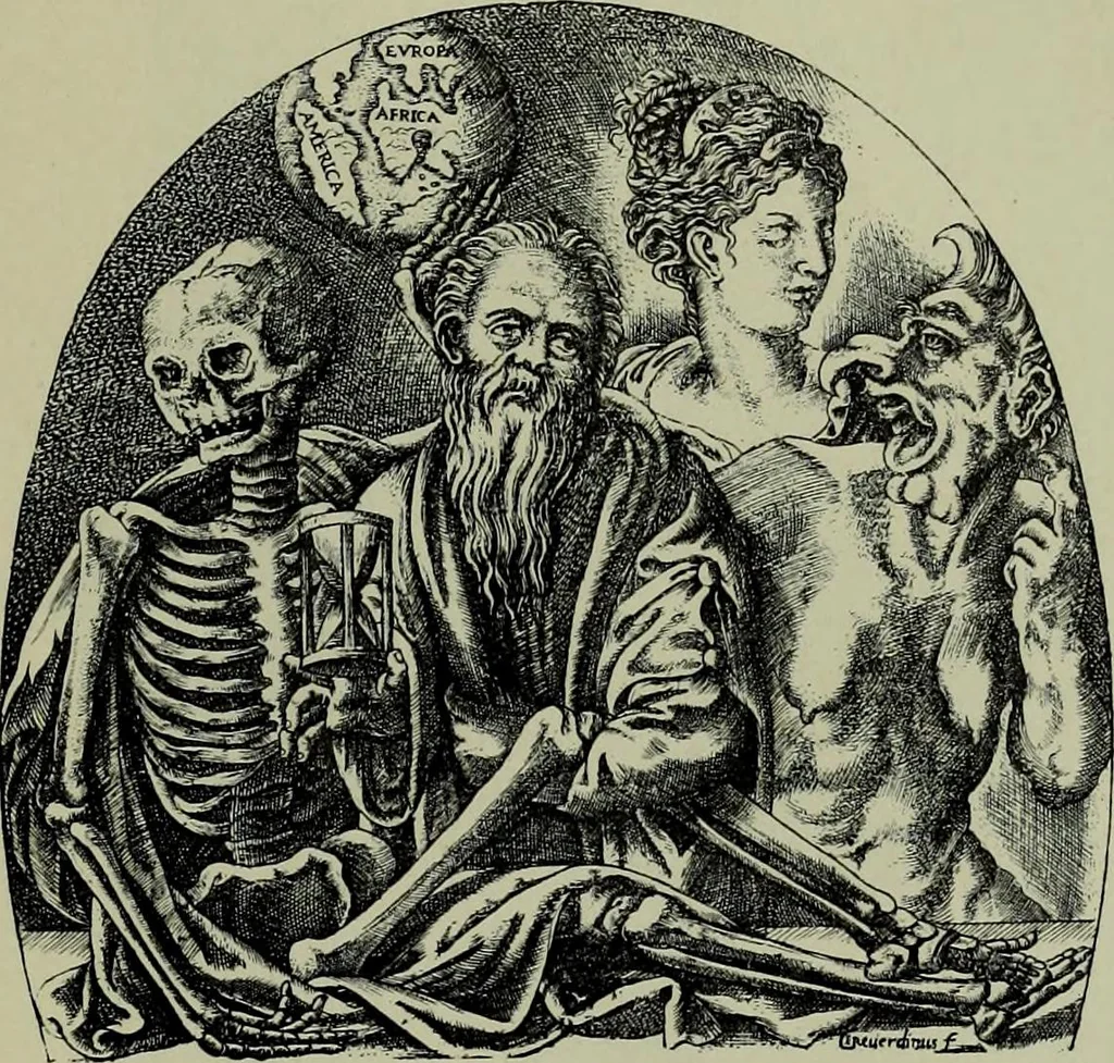 An illustration from Histoire de l'art pendant la Renaissance, 1889, leaf 157