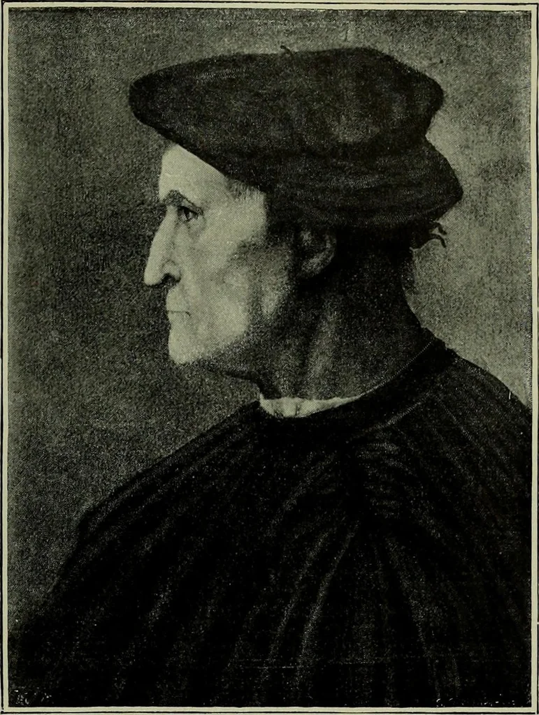 An illustration from Histoire de l'art pendant la Renaissance, 1889, leaf 165