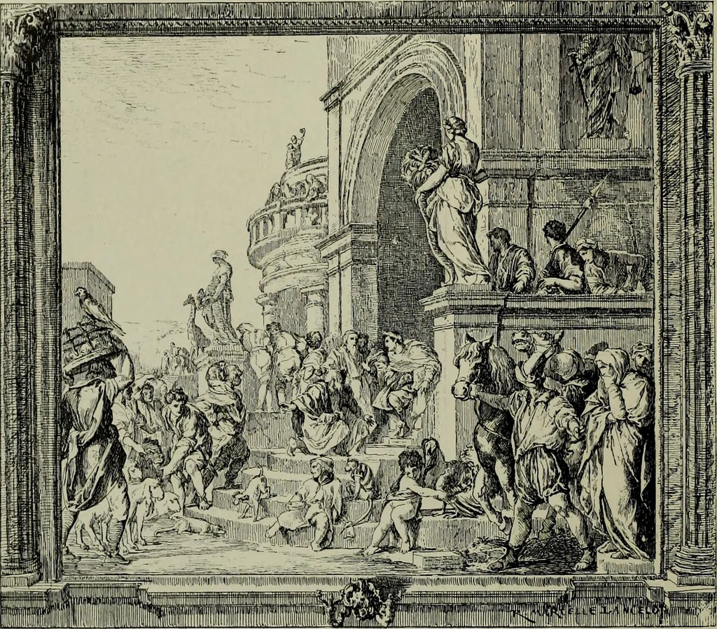 An illustration from Histoire de l'art pendant la Renaissance, 1889, leaf 172