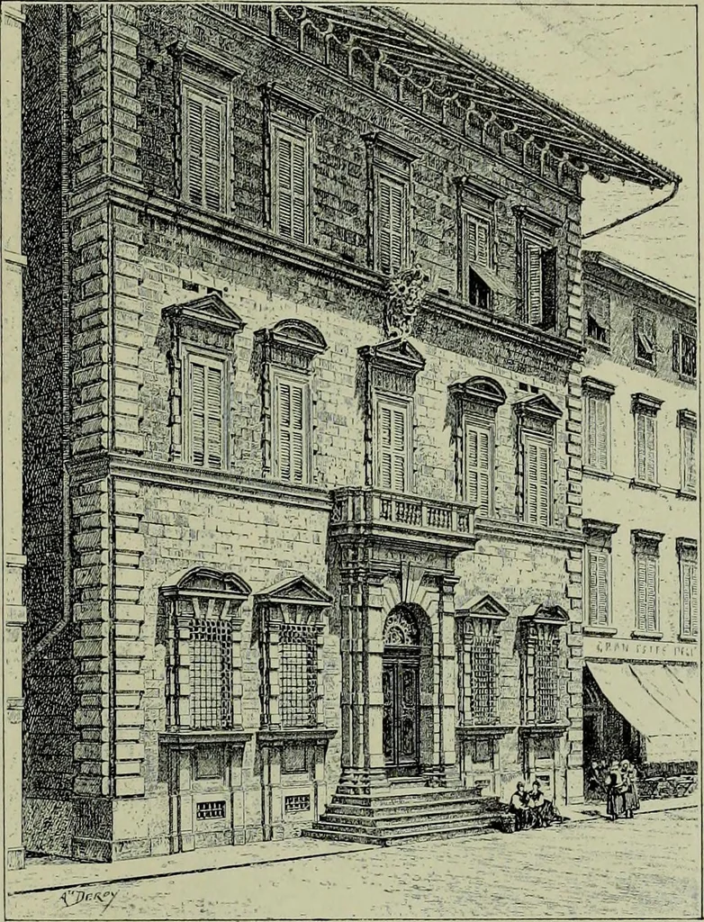An illustration from Histoire de l'art pendant la Renaissance, 1889, leaf 243