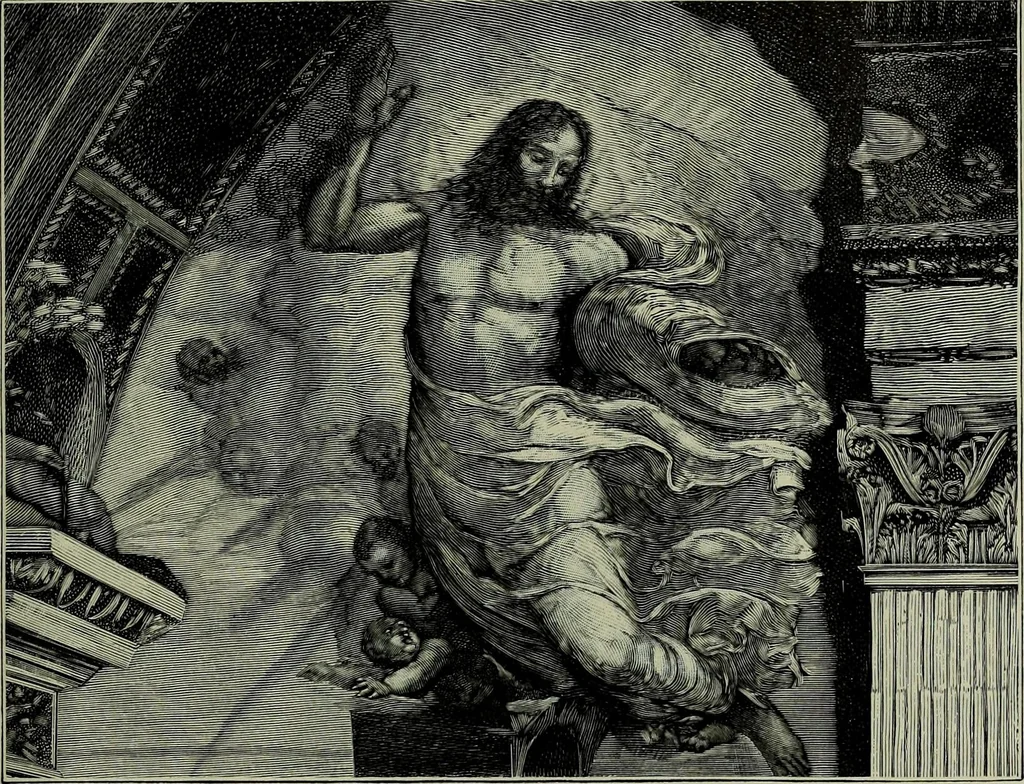 An illustration from Histoire de l'art pendant la Renaissance, 1889, leaf 247