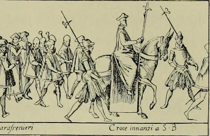 An illustration from Histoire de l'art pendant la Renaissance, 1889, leaf 249