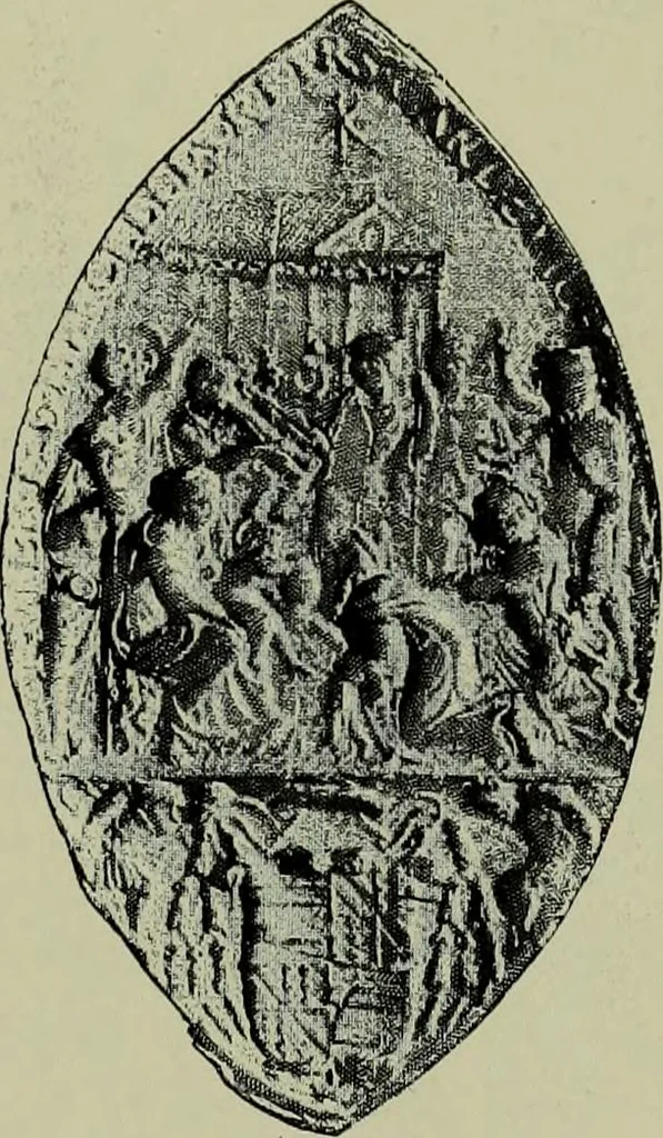 An illustration from Histoire de l'art pendant la Renaissance, 1889, leaf 253