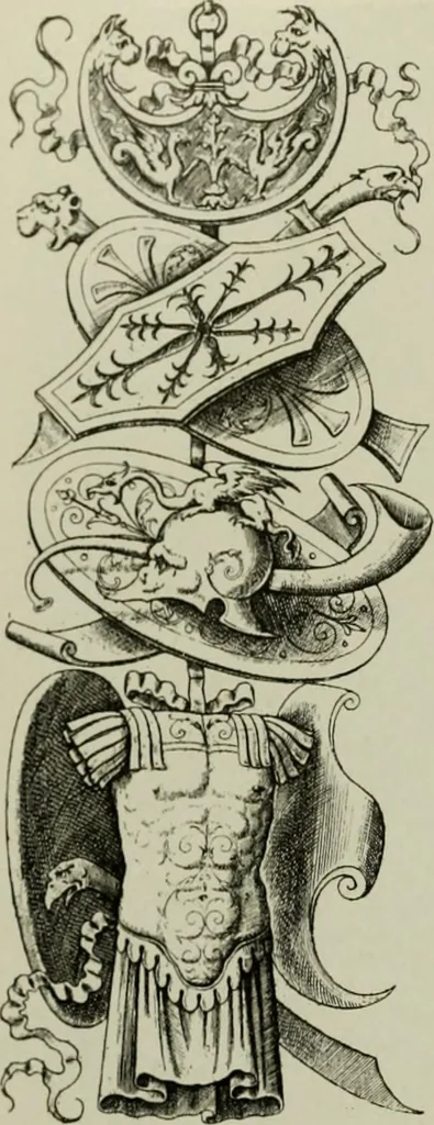An illustration from Histoire de l'art pendant la Renaissance, 1889, leaf 26