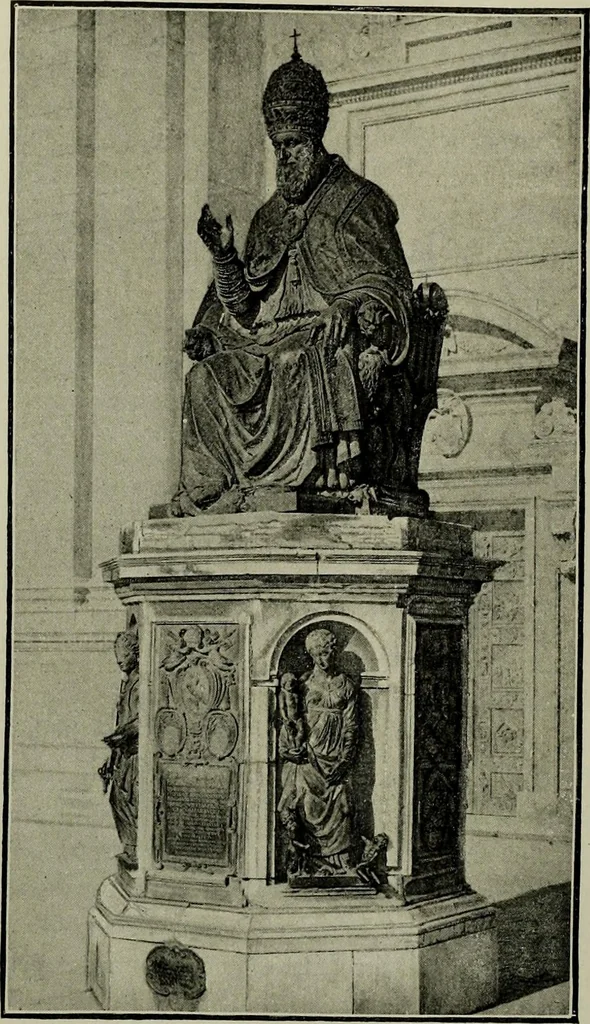 An illustration from Histoire de l'art pendant la Renaissance, 1889, leaf 268