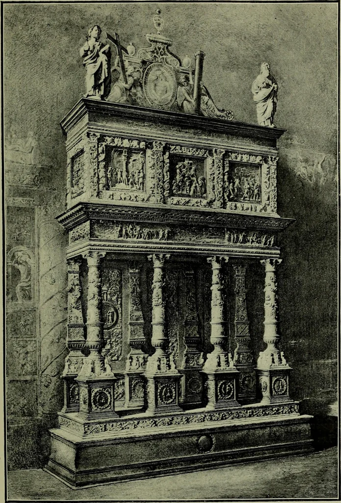 An illustration from Histoire de l'art pendant la Renaissance, 1889, leaf 309