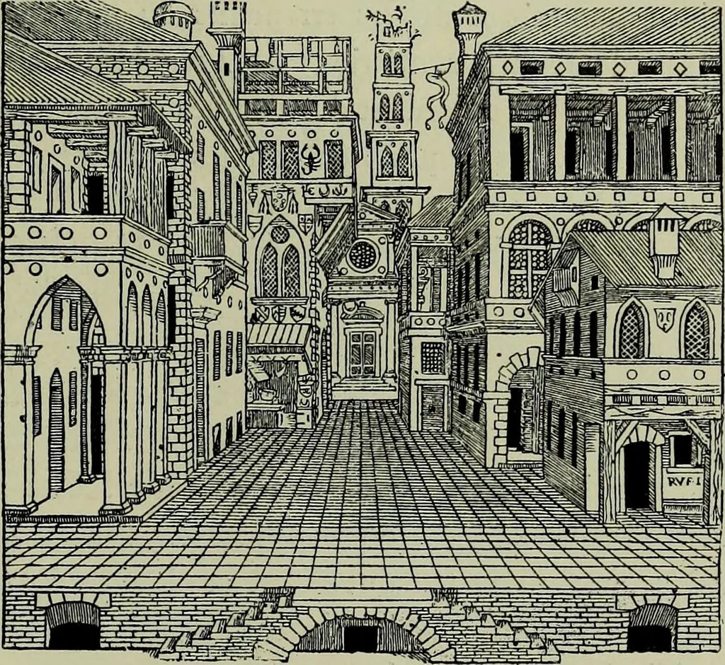 An illustration from Histoire de l'art pendant la Renaissance, 1889, leaf 323