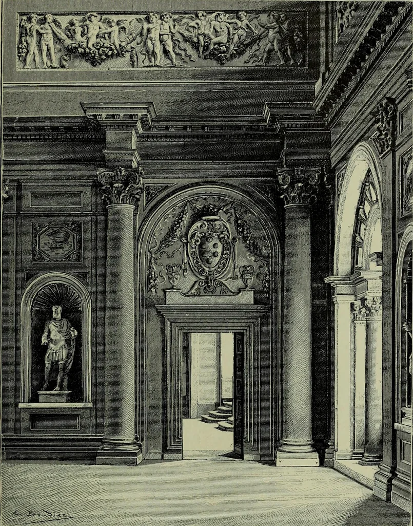 An illustration from Histoire de l'art pendant la Renaissance, 1889, leaf 337