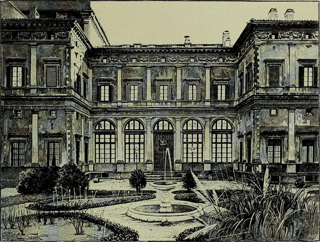 An illustration from Histoire de l'art pendant la Renaissance, 1889, leaf 355
