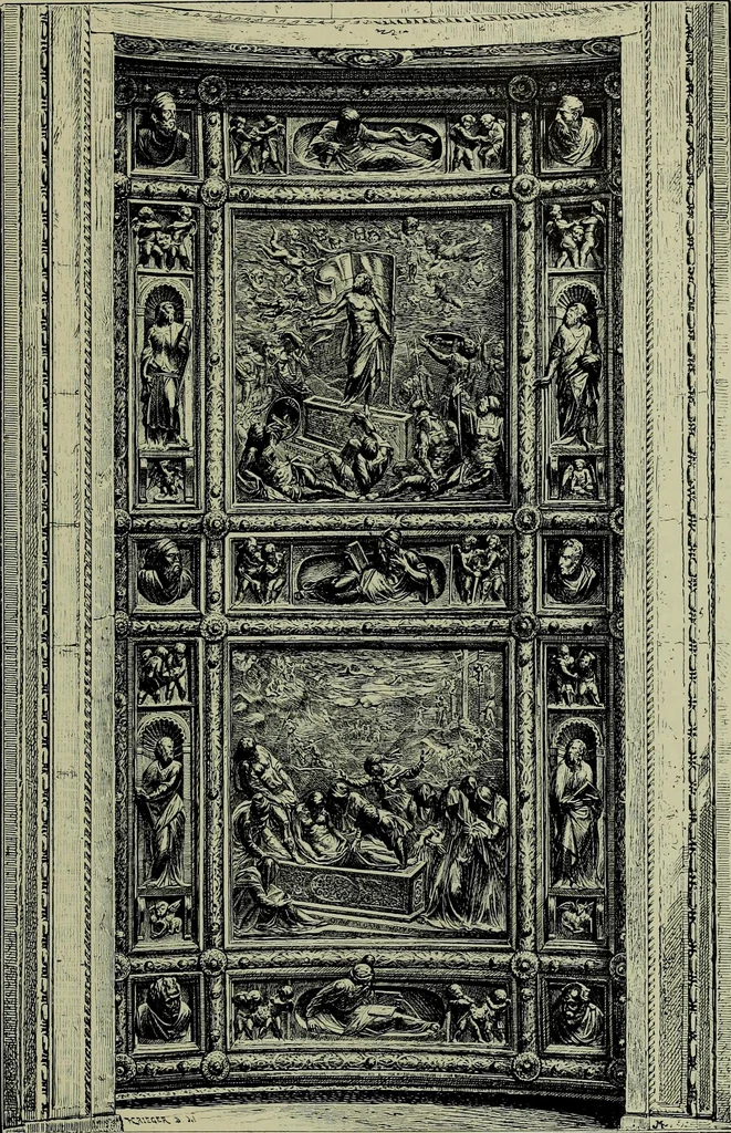 An illustration from Histoire de l'art pendant la Renaissance, 1889, leaf 443