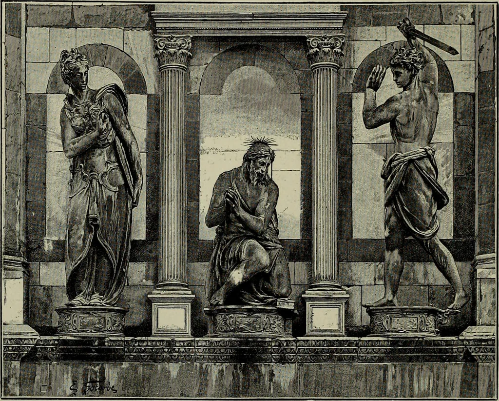 An illustration from Histoire de l'art pendant la Renaissance, 1889, leaf 466