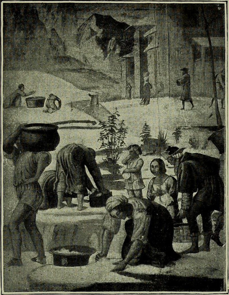 An illustration from Histoire de l'art pendant la Renaissance, 1889, leaf 495