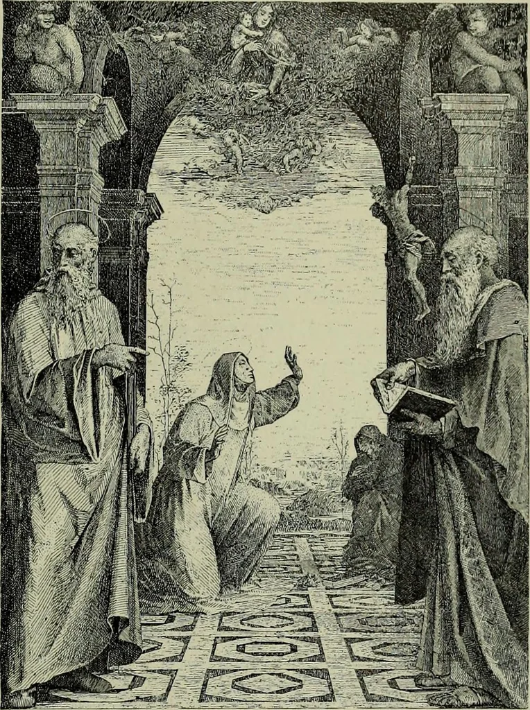 An illustration from Histoire de l'art pendant la Renaissance, 1889, leaf 583