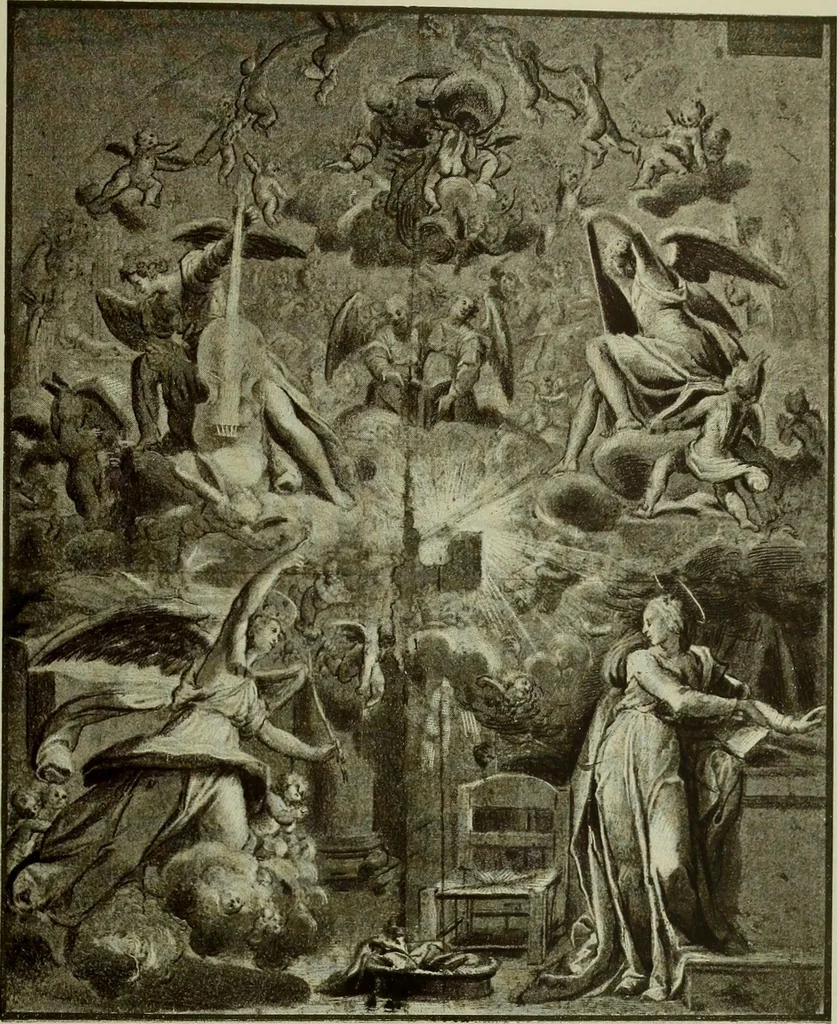 An illustration from Histoire de l'art pendant la Renaissance, 1889, leaf 605