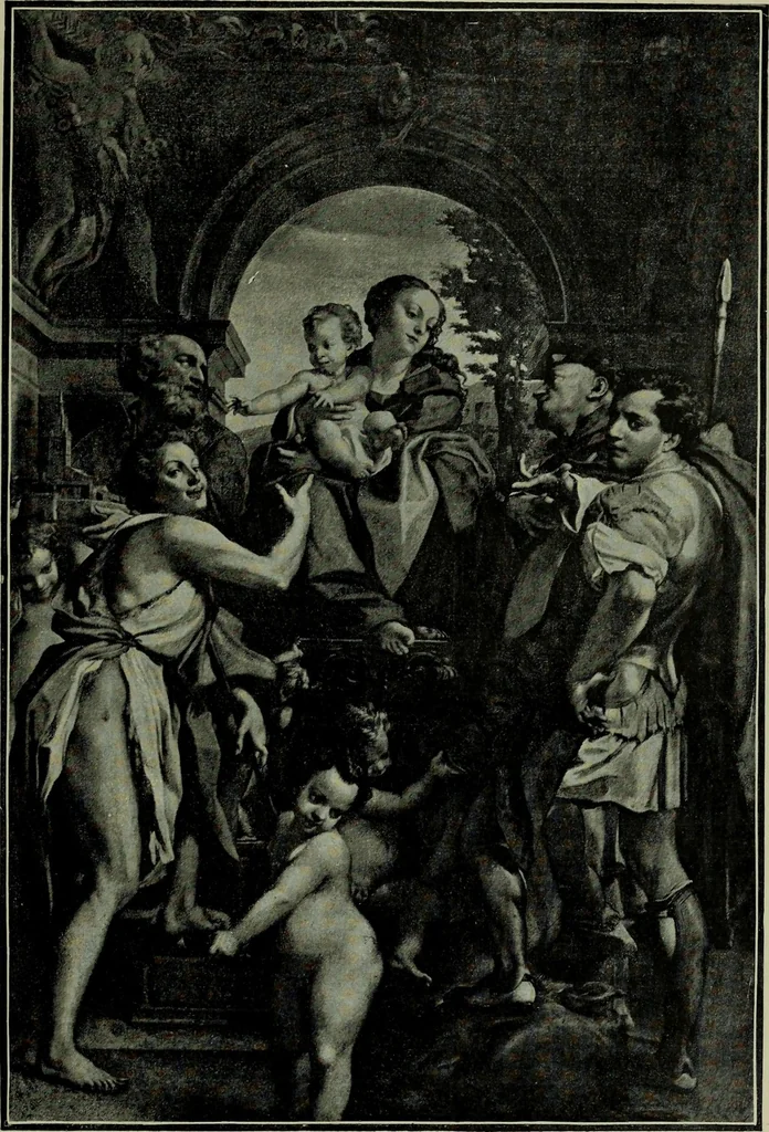 An illustration from Histoire de l'art pendant la Renaissance, 1889, leaf 61
