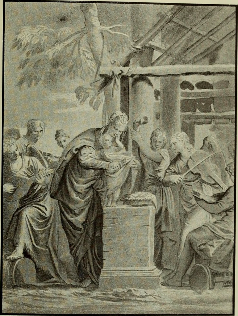 An illustration from Histoire de l'art pendant la Renaissance, 1889, leaf 717