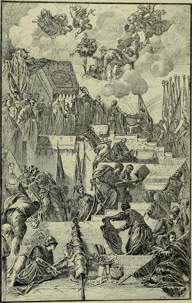 An illustration from Histoire de l'art pendant la Renaissance, 1889, leaf 727