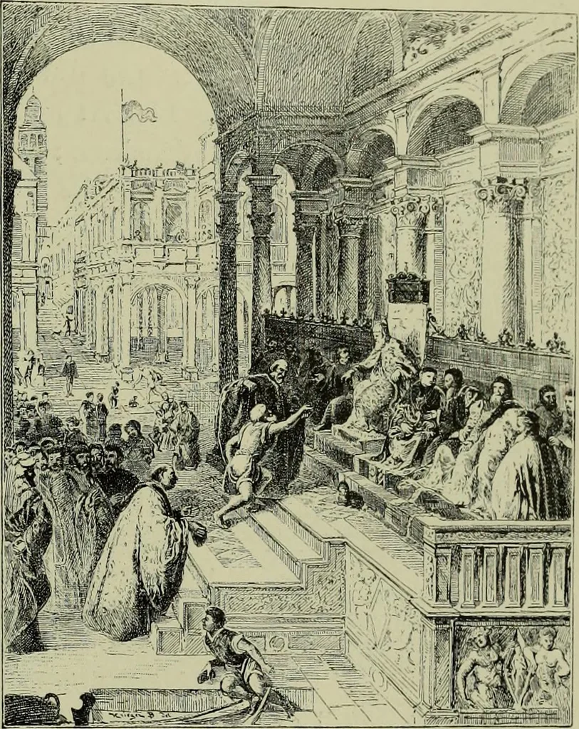 An illustration from Histoire de l'art pendant la Renaissance, 1889, leaf 729