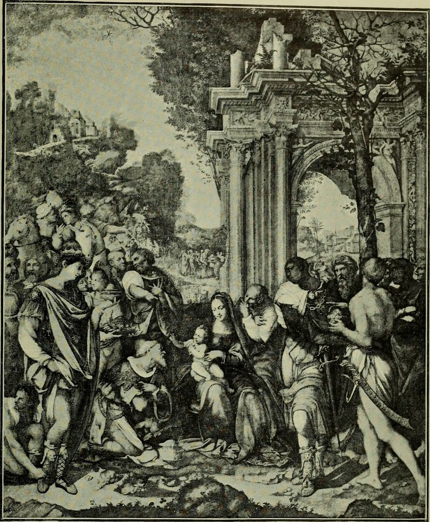 An illustration from Histoire de l'art pendant la Renaissance, 1889, leaf 757