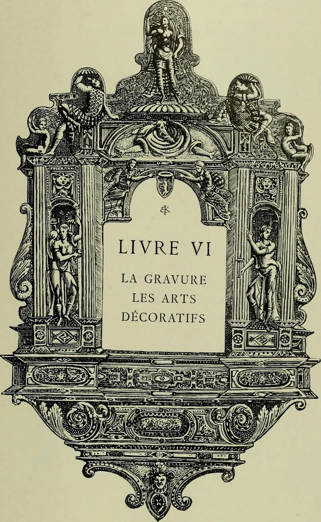 An illustration from Histoire de l'art pendant la Renaissance, 1889, leaf 769