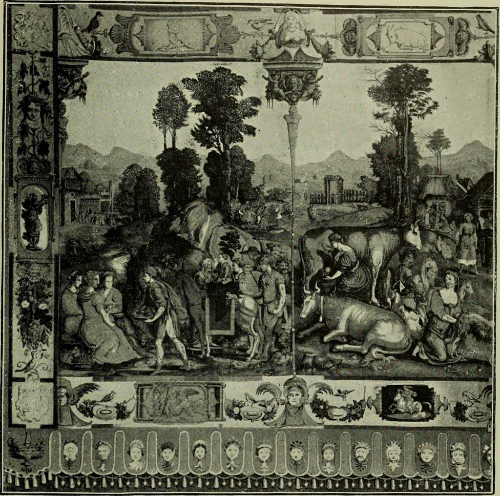 An illustration from Histoire de l'art pendant la Renaissance, 1889, leaf 803