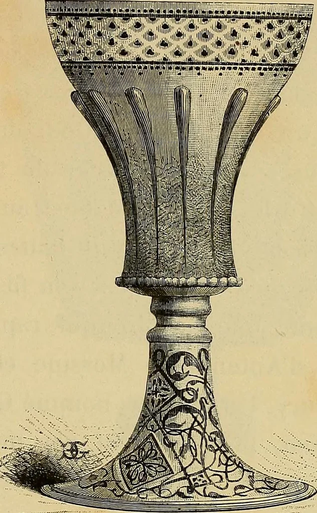 An illustration from Histoire de la verrerie et de l'émaillerie, 1886, leaf 109