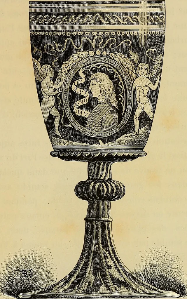 An illustration from Histoire de la verrerie et de l'émaillerie, 1886, leaf 111