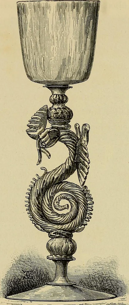 An illustration from Histoire de la verrerie et de l'émaillerie, 1886, leaf 113