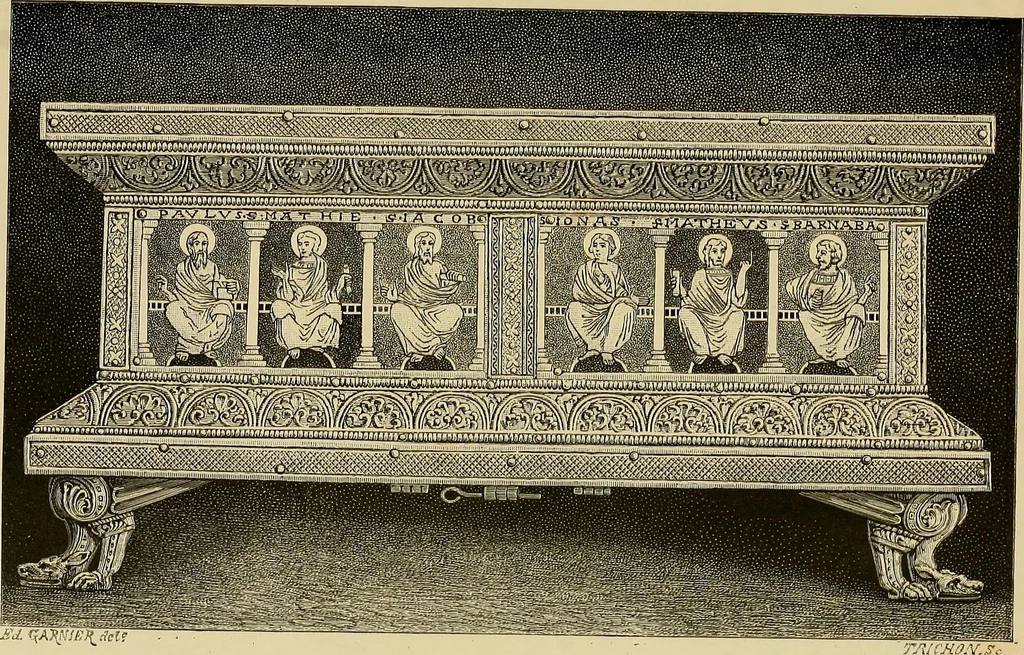 An illustration from Histoire de la verrerie et de l'émaillerie, 1886, leaf 179