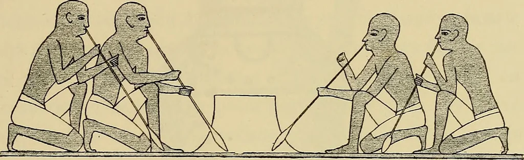 An illustration from Histoire de la verrerie et de l'émaillerie, 1886, leaf 21
