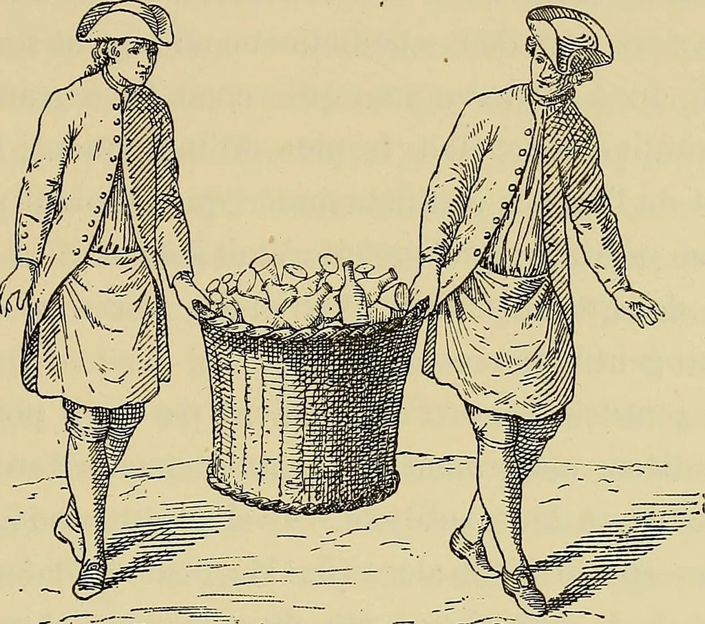 An illustration from Histoire de la verrerie et de l'émaillerie, 1886, leaf 217