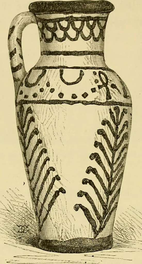 An illustration from Histoire de la verrerie et de l'émaillerie, 1886, leaf 22
