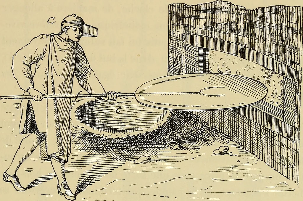 An illustration from Histoire de la verrerie et de l'émaillerie, 1886, leaf 237