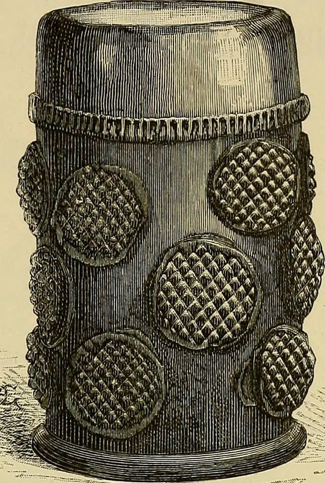 An illustration from Histoire de la verrerie et de l'émaillerie, 1886, leaf 291