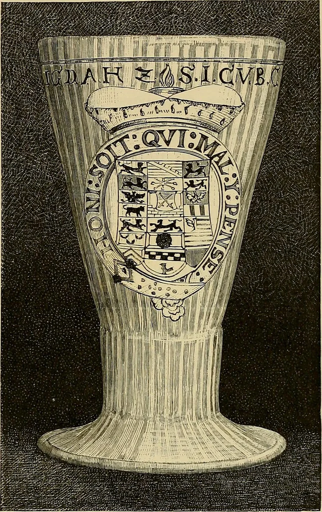 An illustration from Histoire de la verrerie et de l'émaillerie, 1886, leaf 295