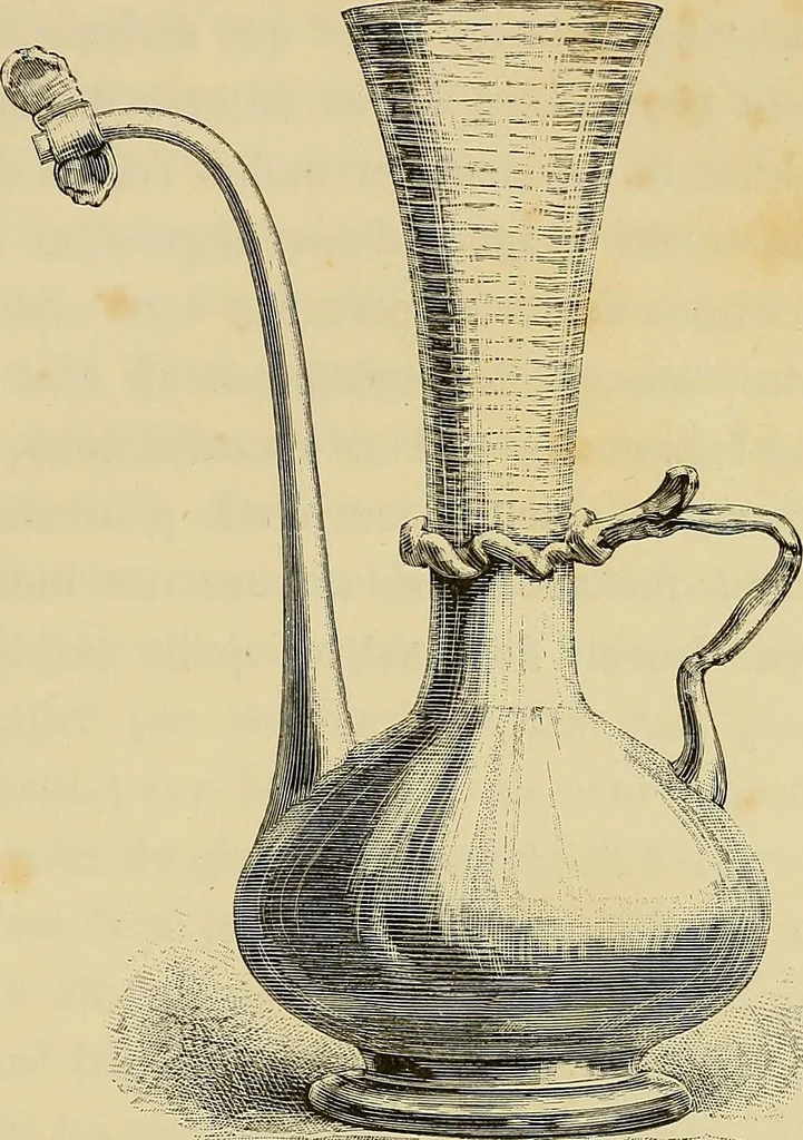 An illustration from Histoire de la verrerie et de l'émaillerie, 1886, leaf 351