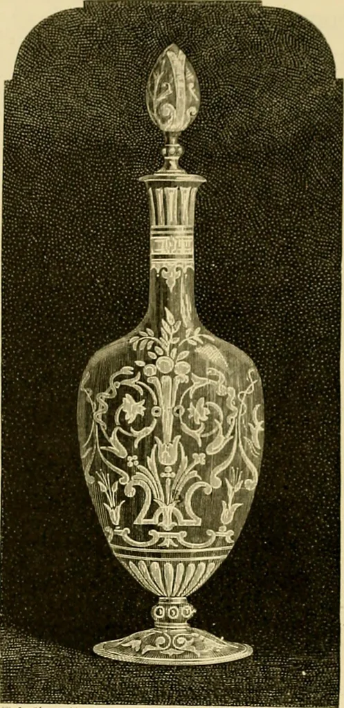 An illustration from Histoire de la verrerie et de l'émaillerie, 1886, leaf 372