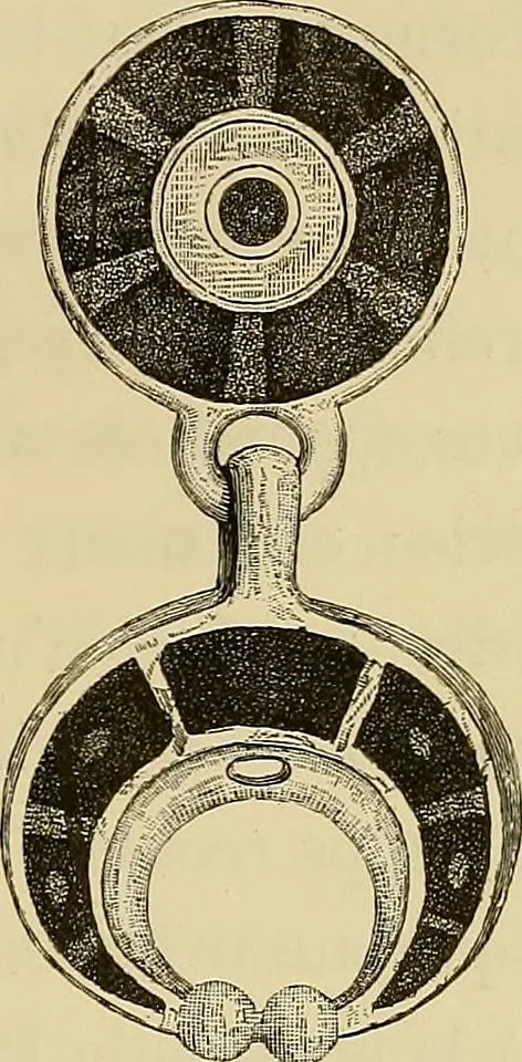 An illustration from Histoire de la verrerie et de l'émaillerie, 1886, leaf 395