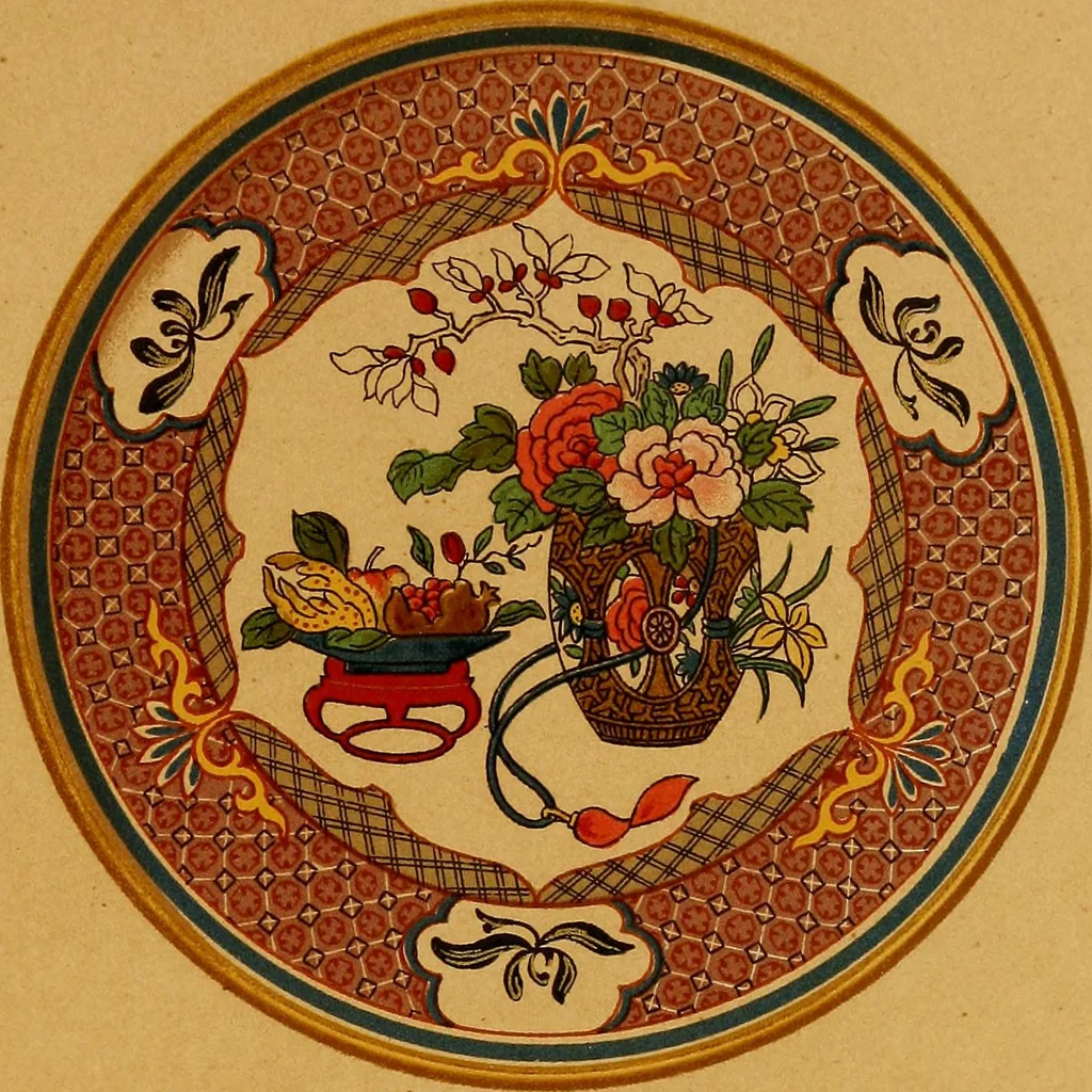 An illustration from Histoire de la verrerie et de l'émaillerie, 1886, leaf 423
