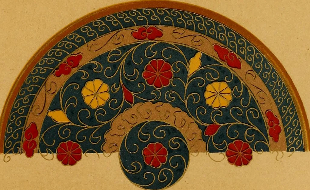 An illustration from Histoire de la verrerie et de l'émaillerie, 1886, leaf 423